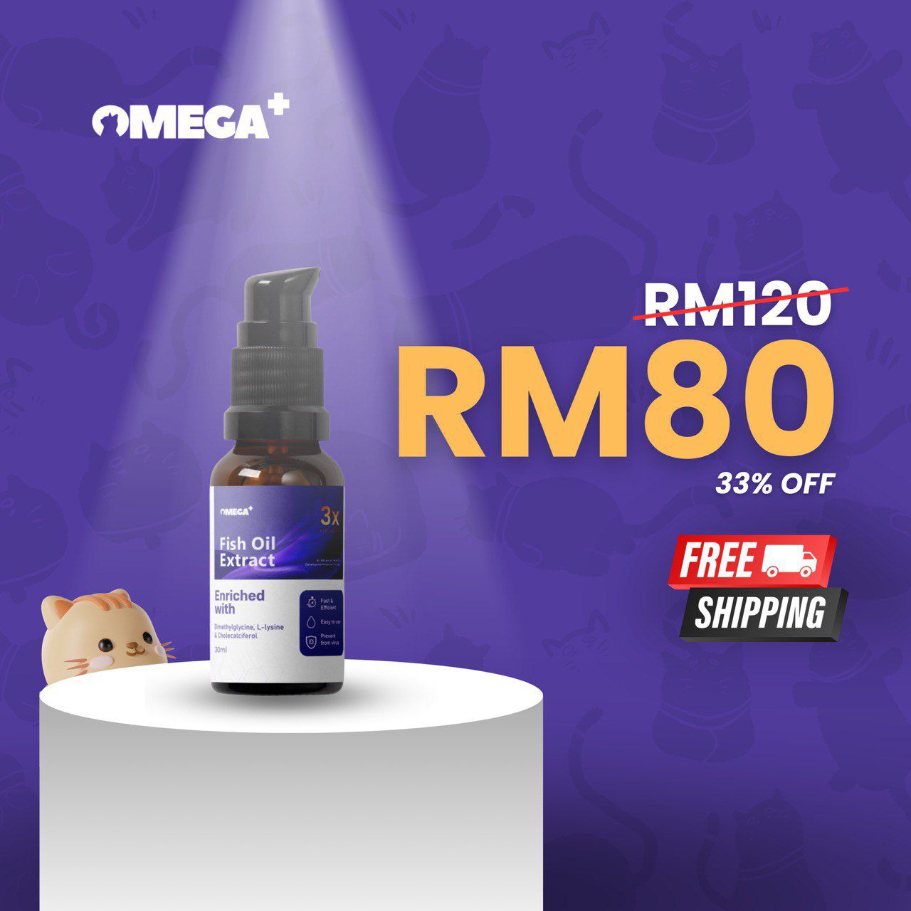 Pakej 1 Fish Oil